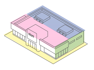 ショッピングモール・商業施設・工場